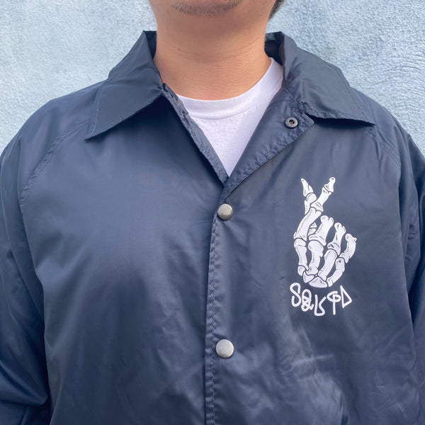 Maybe Die - Snap Front Dickies Coach's Jacket – Squid Bikes